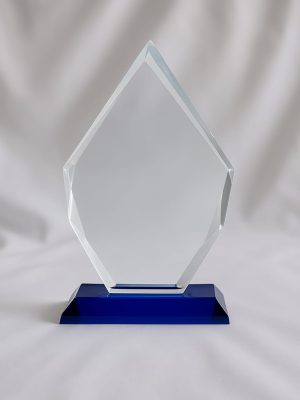 Galvano Diamante Base Azul