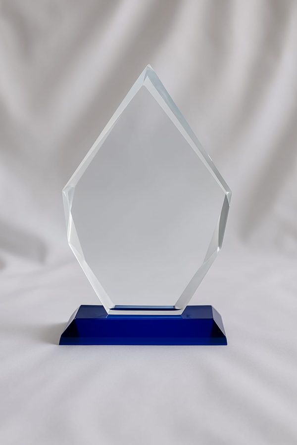 Galvano Diamante Base Azul