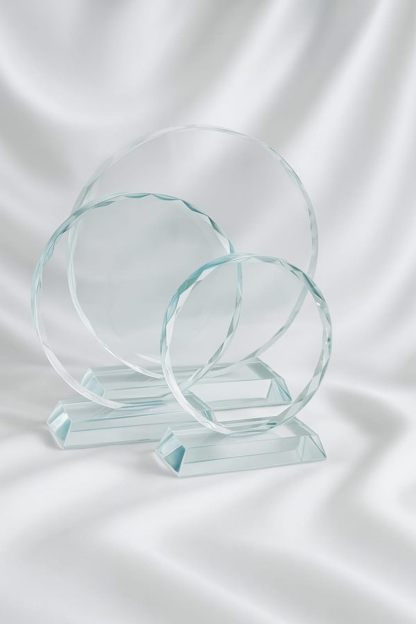 Galvano Circular Faceteado - Imagen 2